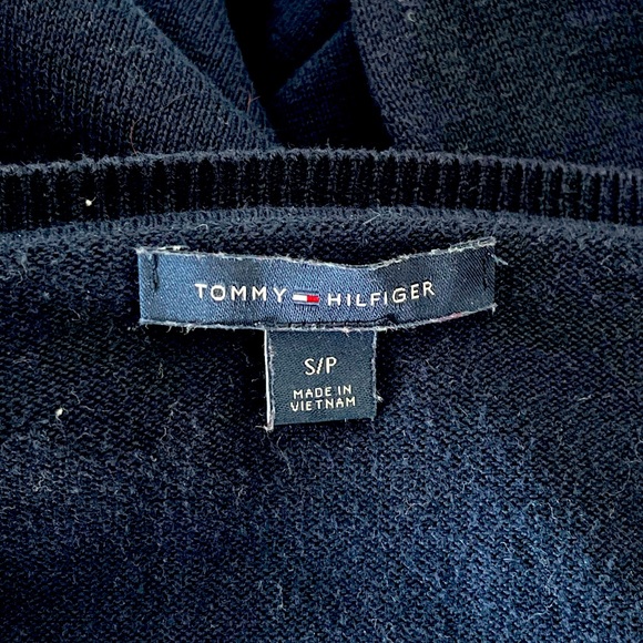 EUC Tommy Hilfiger Mixed Strip Cardigan Sweater - Picture 4 of 4